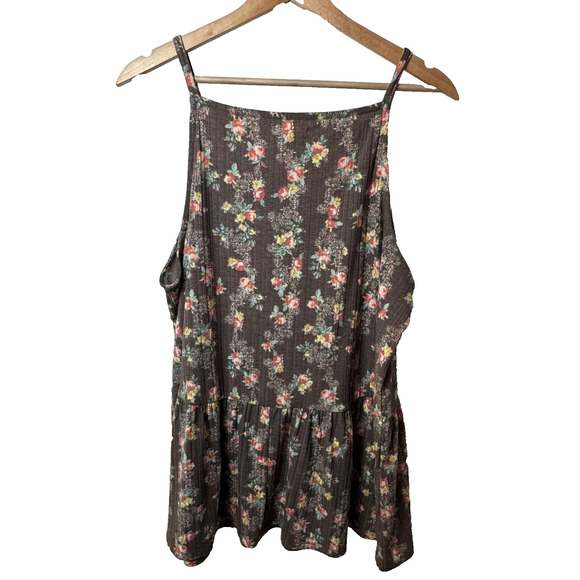 Maurices 0X Floral Tank Top - Picture 4 of 5